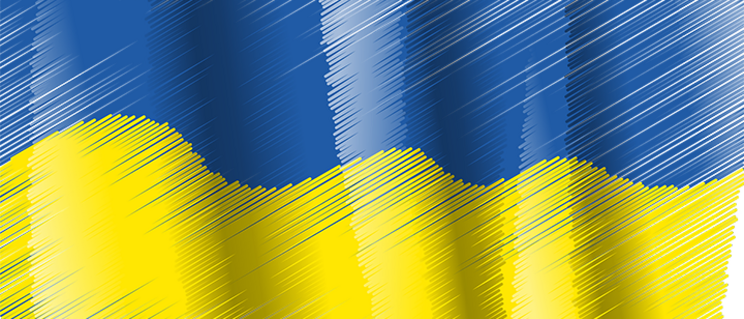 Ukraine-Flagge
