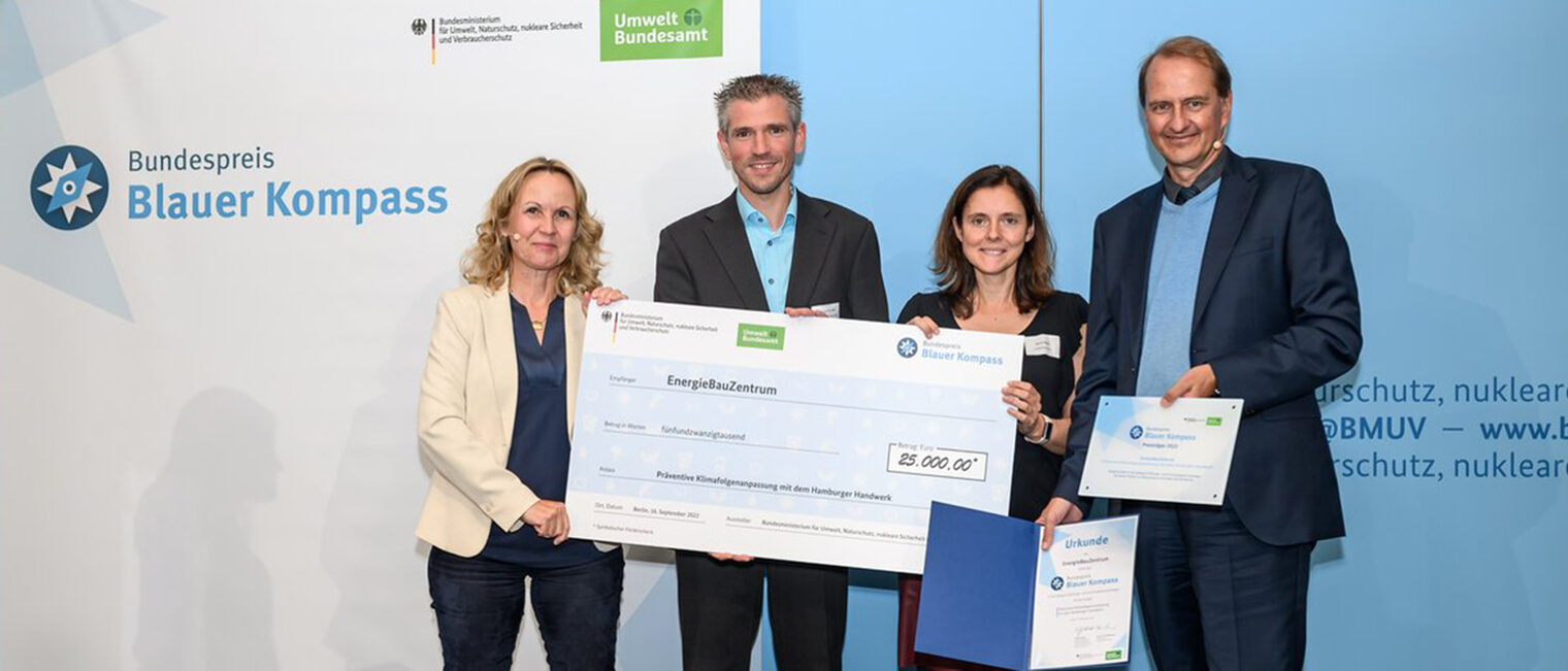 Energiebauzentrum: Höchste Auszeichnung des Bundes geht nach Hamburg 