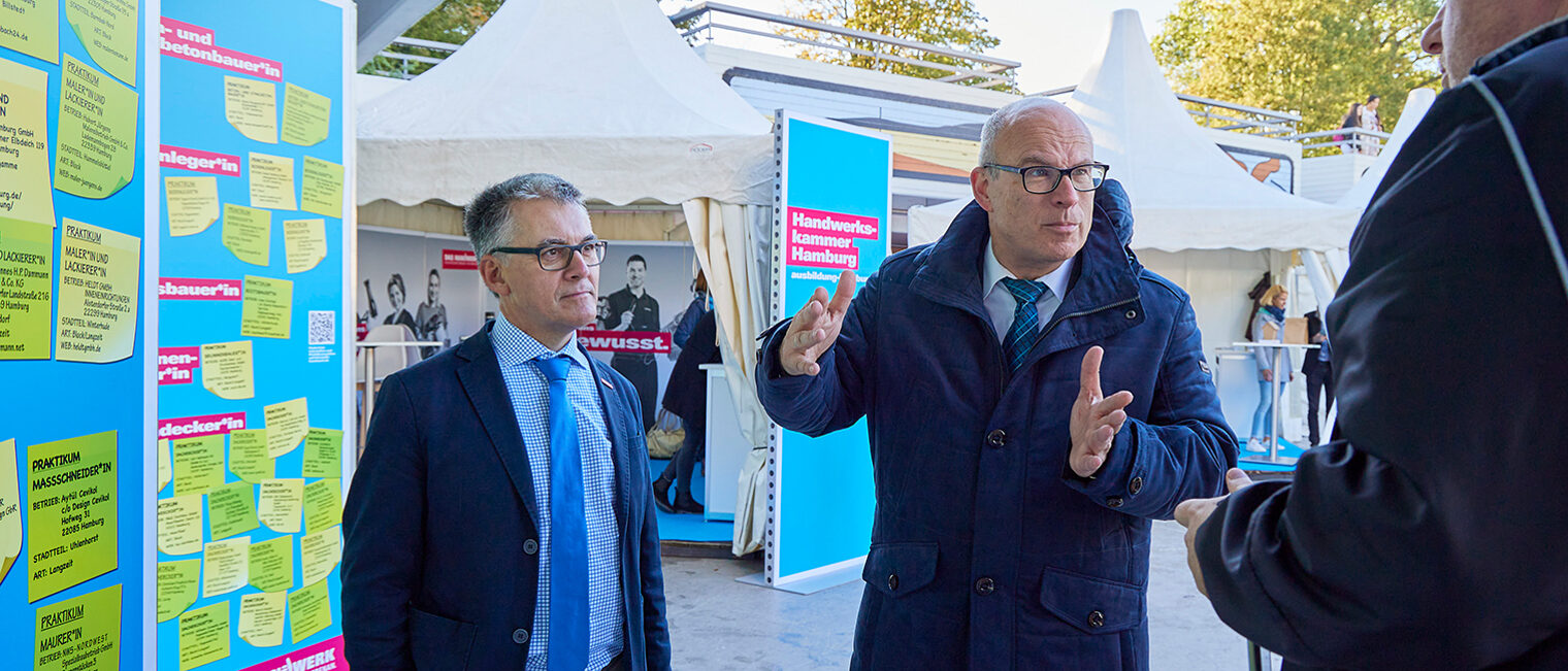 Mitmachmesse Handwerkswelten - Schülerinnen und Schüler entdecken das Handwerk