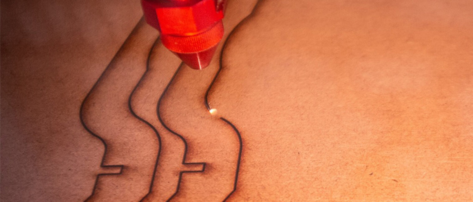 Lasercutter im Fab Lab