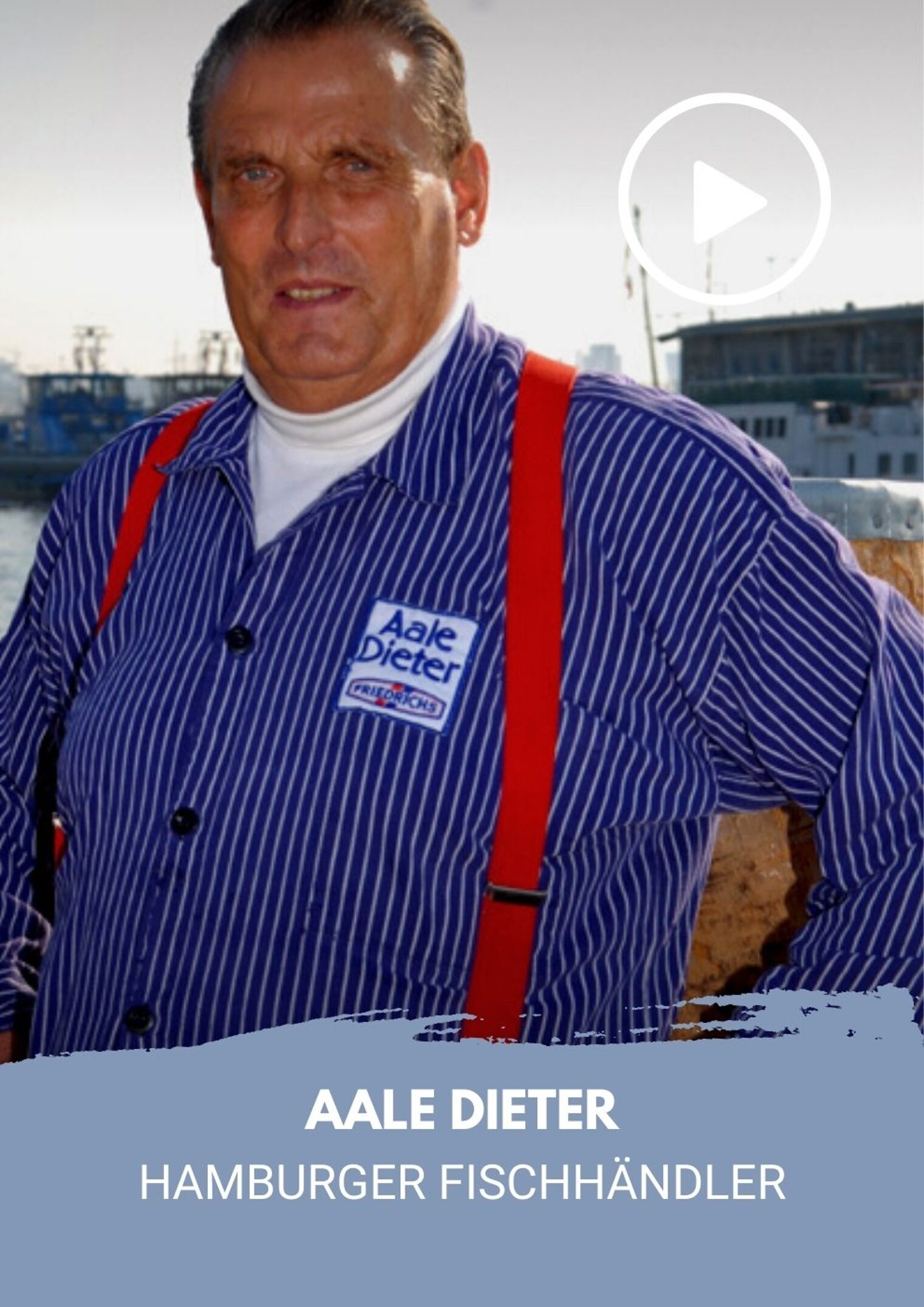Aale Dieter: Hamburger Fischhändler zum 150-jährigen Jubiläum der Handwerkskammer