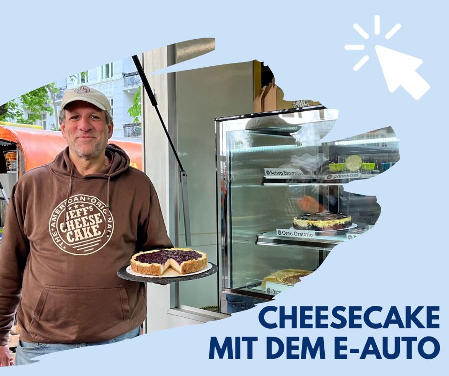 Mein Handwerk meine Kammer - Cheesecake mit dem E-Auto