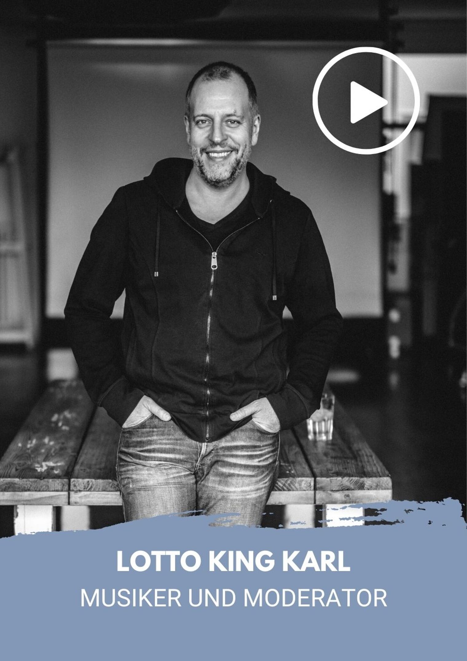 Lotto King Karl Musiker und Moderator zum Hamburger Handwerk
