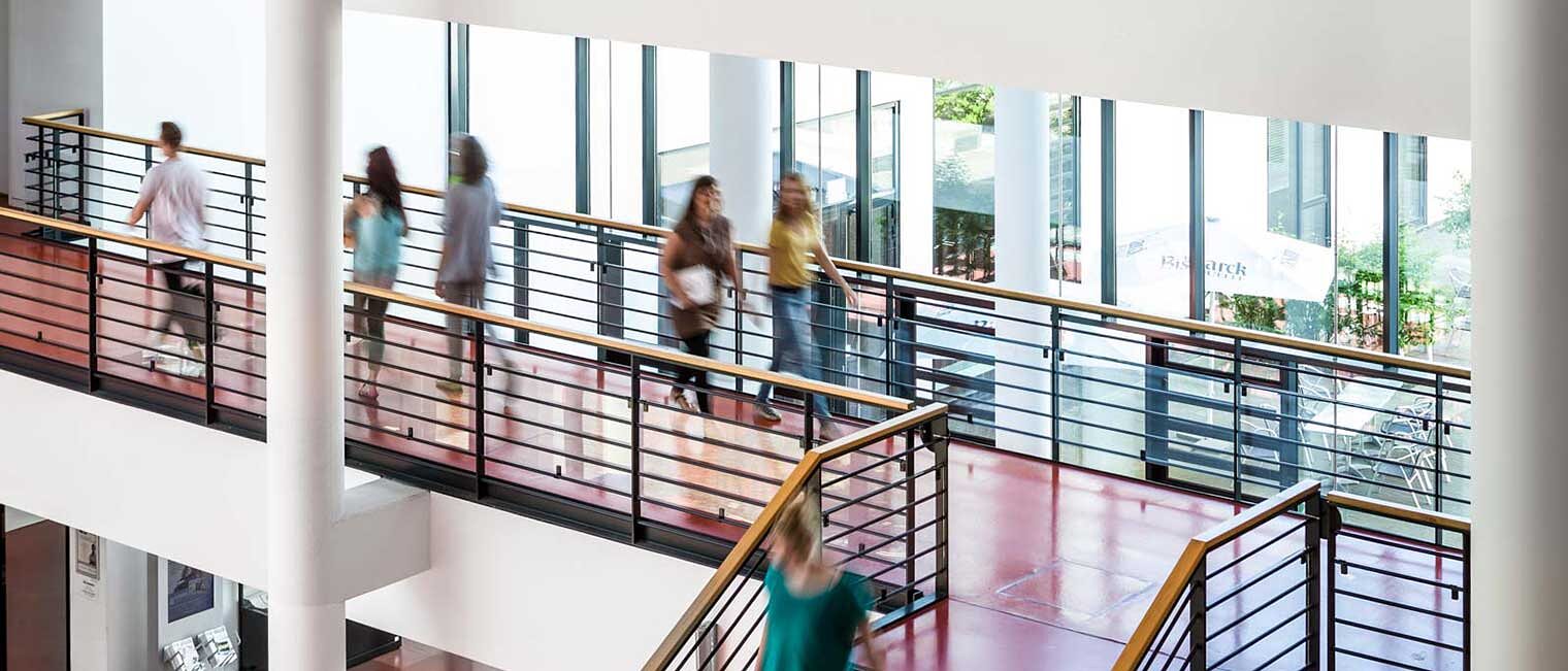 Gebäude ELBCAMPUS innen