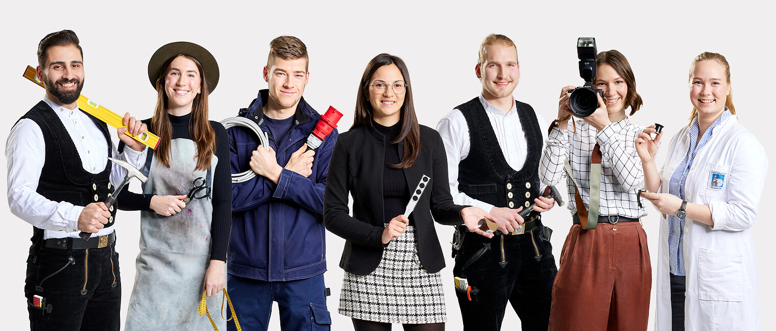 Informationen für Jugendliche rund um das Thema Ausbildung im Handwerk
