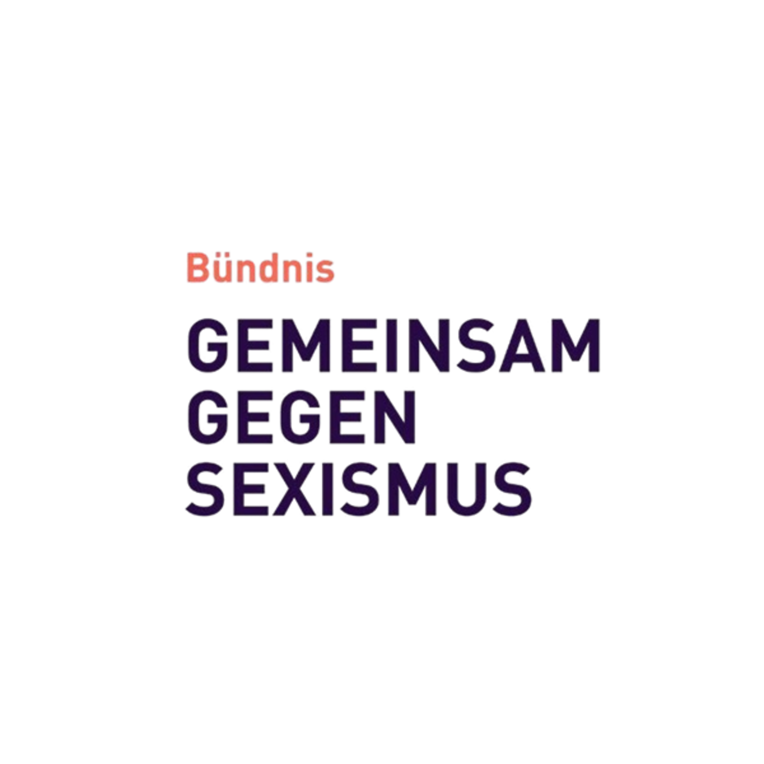 Logo Bündnis gemeinsam gegen Sexismus
