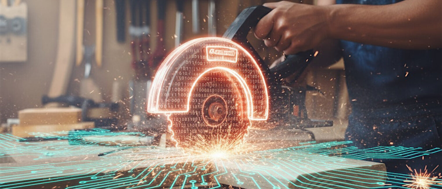 Kreissäge als digitales Werkzeug