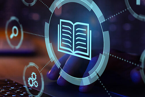 Icons für Online-Learning mit PC-Tastatur