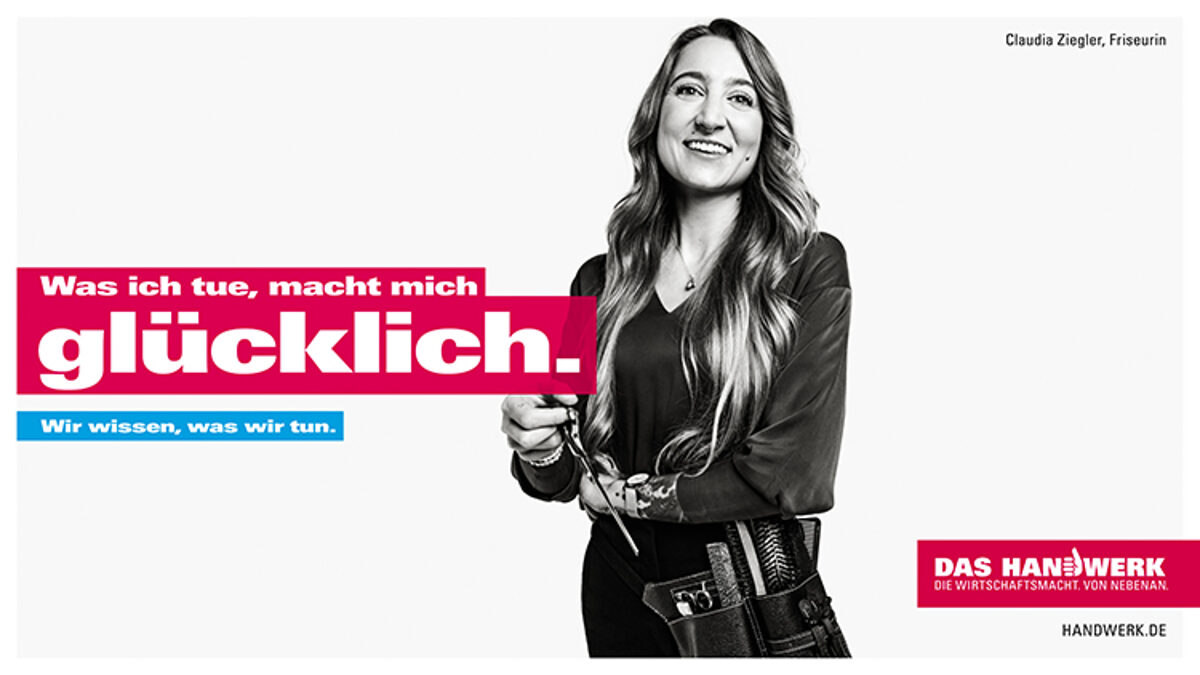 Imagekampagne 2020 Handwerk-gluecklich