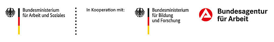 Logos-BMAS-BMBF-Bundesagentur-Arbeit-140x900