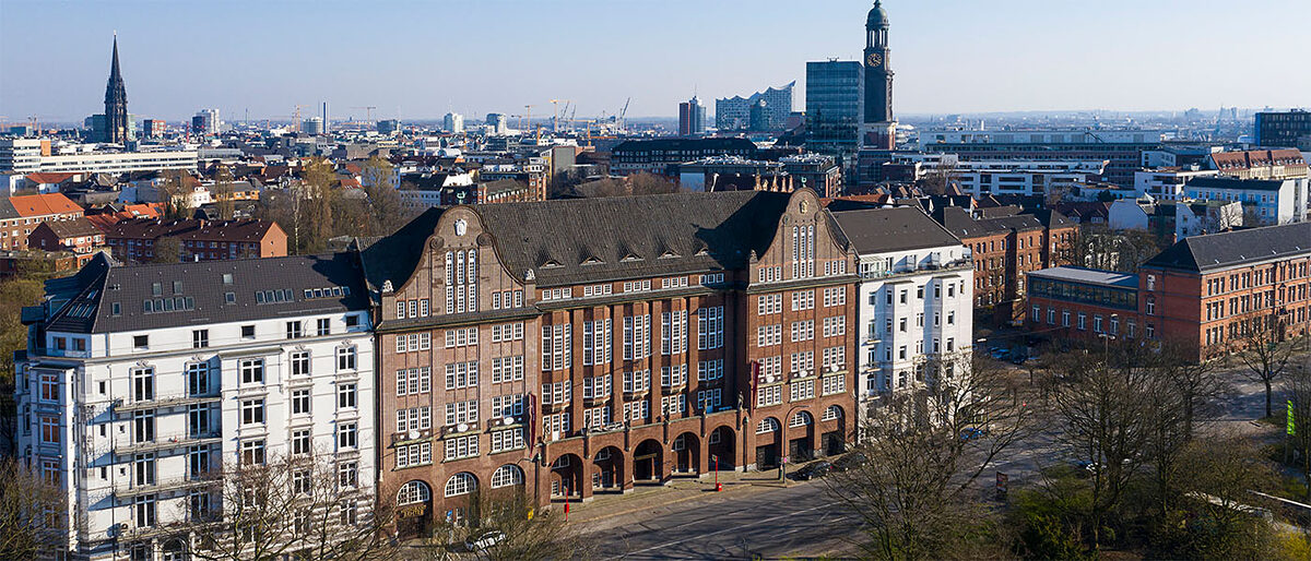 Luftbild Gewerbehaus am Holstenwall