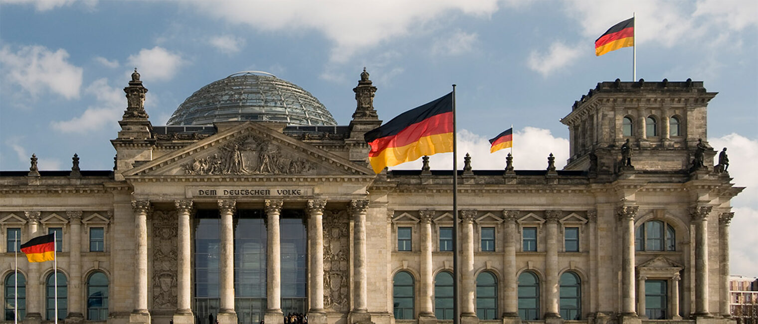Reichstagsgebäude Bundestagswahl 2021