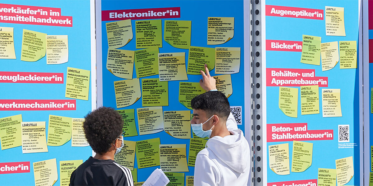 Lehrstellensuche